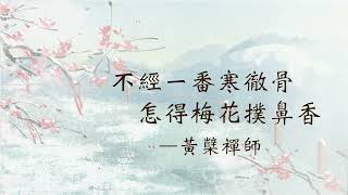 不經一番寒徹骨 怎得梅花撲鼻香—黃櫱禪師——懺雲老和尚佛七開示精華