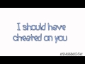 Mike Posner || Cheated  {LYRICS}