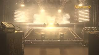 BeamZ Light Show 2019 at Prolight + Sound Frankfurt