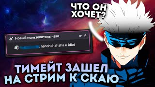 К СКАЮ НА СТРИМ ЗАЛЕТЕЛ ТИМЕЙТ И НАЧАЛ ОСКОРБЛЯТЬ! СКАЙ КС ГО