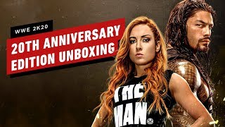 WWE 2K20 SmackDown! 20th Anniversary Edition Unboxing