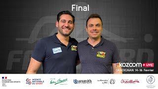 3-CUSHION French  Grand Prix - FINAL - Mikael DEVOGELAERE vs Kévin VASSEUR