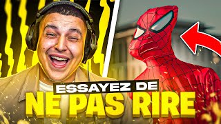 CE ESSAIE DE NE PAS RIRE VA TE FOUDROYEZ DE RIRE 🤣😭( SPOODER MAN LE BOSS )