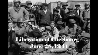 Liberation of Soviet Laborers in Cherbourg, France by VII Corps; June 28, 1944