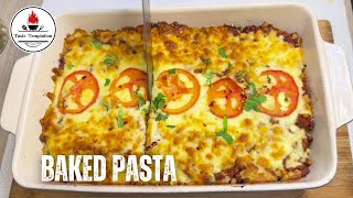 BAKED Stuffed PASTA ( spaghetti)|| Easy Baked Spaghetti || Baked Ziti Recipe #baking #pasta #food