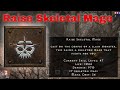 D2R Skills & Abilities - Raise Skeletal Mage (Necromancer Summoning)