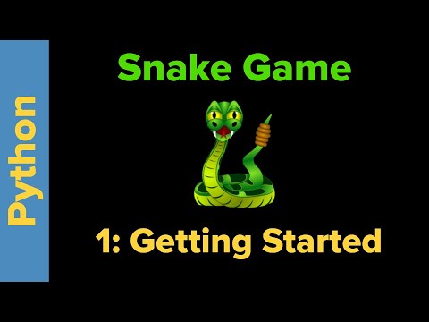 Python Game Programming Tutorial Snake Game Part 1 Youtube Python Game Programming Tutorial Snake Game Part 1 Youtube