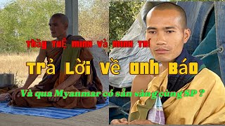 12/2 thầy TUỆ MINH và MINH TRÍ trả lời PT câu hỏi khó về ANH BÁO,thầy TUỆ MINH sẵn sàng bảo vệ SP .