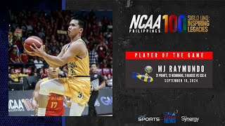 Player of the Game - MJ Raymundo vs. SSC-R | NCAA Season 100