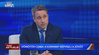 Napi aktuális - Dömötör Csaba (2022-01-11) - HÍR TV