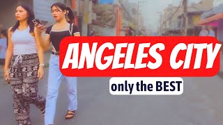 The BEST Angeles City Philippines | ASMR Walking Tour [4k]