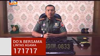 Himbauan Dandim 0833/Kota Malang 171717