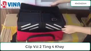 Cốp Vải 2 Tầng 4 Khay - 0983258655