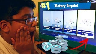 i gave my brother 10 000 v bucks every 10 minutes on fortnite backfires - fortnite 1 kill 10000 v bucks