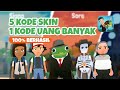 5 KODE DAPET SKIN + KODE UANG RAHASIA | GAME JURAGAN FAUNA