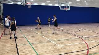Youth Basketball Drills: 3-Player Pick-and-Roll Warmup