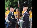 tomb of the unknown soldier rifle inspection