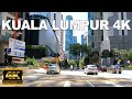 KUALA LUMPUR 4K 60FPS - DRIVING AROUND KLCC