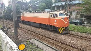 7502次E308單電頭+長編混編貨列