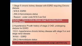 ICD 10 CM CODING GUIDELINES FOR CHRONIC KIDNEY DISEASE (CKD)