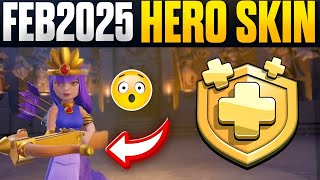 WHICH HERO SKIN COMING IN FEBRUARY 2025 GOLD PASS? CLASH OF CLANS?