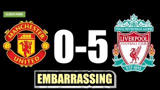 MANCHESTER UNITED WERE A DISGRACE.