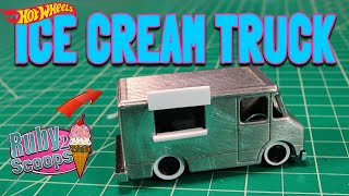 Custom Ice-Cream Truck build - Hot Wheels