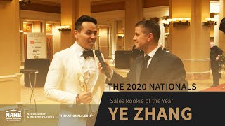 The 2020 Nationals - Ye Zhang with 99 Hudson - National Sales Rookie of the Year