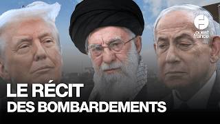 Le récit d'une journée de frappes entre Israël, les États-Unis et l’Iran