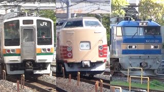 【懐かしい】2012年の高崎線 211系 189系他 蕨駅通過集