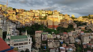 Aizawl city | Localities \u0026 landscape view| Mizoram