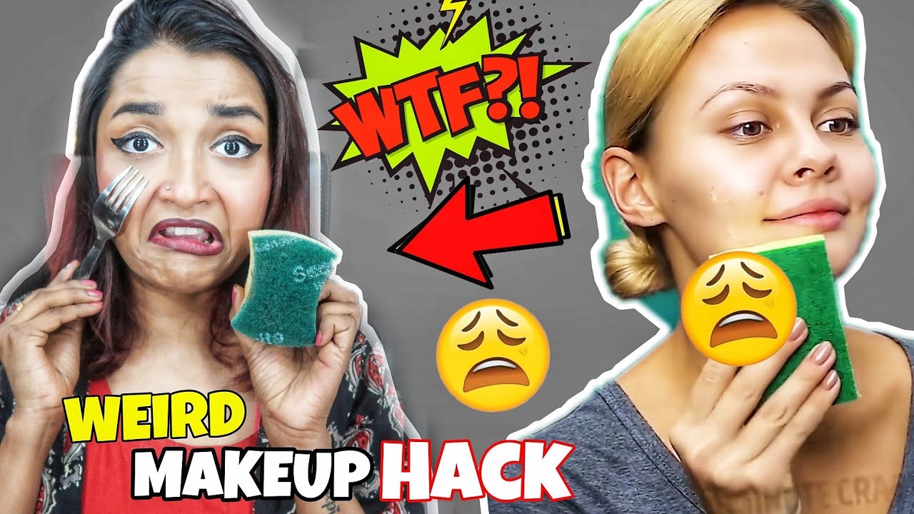 Testing Out VIRAL MAKEUP HACKS By 5 Minute Crafts - অবাক করা BEAUTY ...