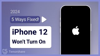 (2024) How to Fix iPhone 12 Won't Turn On or Charge / Black Screen - 5 Ways!