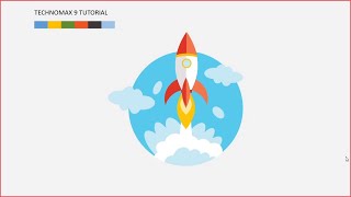 Rocket design in Powerpoint tutorial