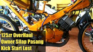 Yamaha 125zr Loose Kick Start | Owner Overhaul Sendiri | Silap Pasang