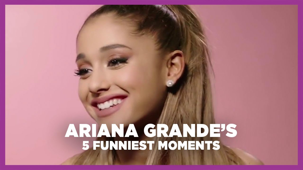 The 5 Funniest Ariana Grande Moments! - YouTube