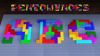 Pentominoes | The Alphabet LEGO