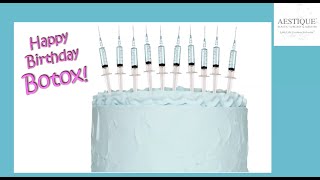 Aestique Medical Spa Happy Birthday Botox!