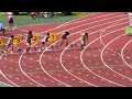 20120603 千葉県高校陸上記録会 男子 少年a 100m.mp4