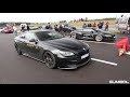 audi r8 v10 plus hpt 630hp engine start revs drag racing