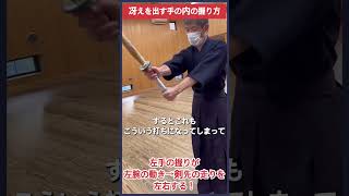 【剣道】冴えのある打ちのための手の内の握り方 #kendo #shorts