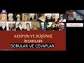 AKSİYON VE DÜŞÜNCE İNSANLARI( SORU VE CEVAPLAR ) KERİM BALCI