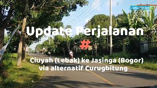 kalanjanaTV Update Perjalanan Ciuyah-Lebak ke Jasinga-Bogor via Alternatif Curugbitung....