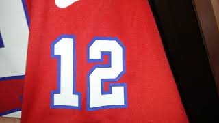 NEW ENGLAND PATRIOTS TOM BRADY #12 THROWBACK RED GAME REPLICA RETAIL NIKE FOOTBALL JERSEY 2012-now