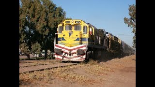 GT22 9070 + Alco RSD16 B815 como S/V entrando a San Antonio Oeste (05/02/18)