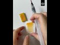 Orpiment Handmade Honey Based Watercolour Sampling | L'oeil