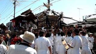 布佐 竹内神社祭礼2010　初日