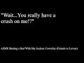 ASMR Sharing a Bed With Shy Jealous Coworker (Friends to Lovers)