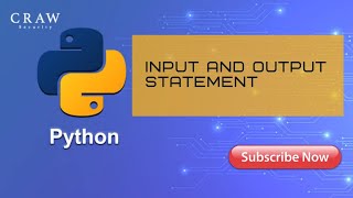 Input & Output Statements - Python Training | Python Programming for Beginners Video Tutorial
