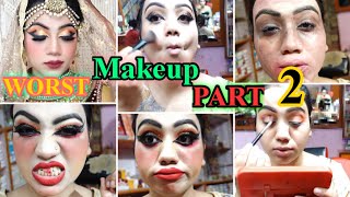 Worst Makeup Ke Baad Bahut Aya Gussa😡Parlour Me Hi Sikhaya MAKEUP|Behind The Seen